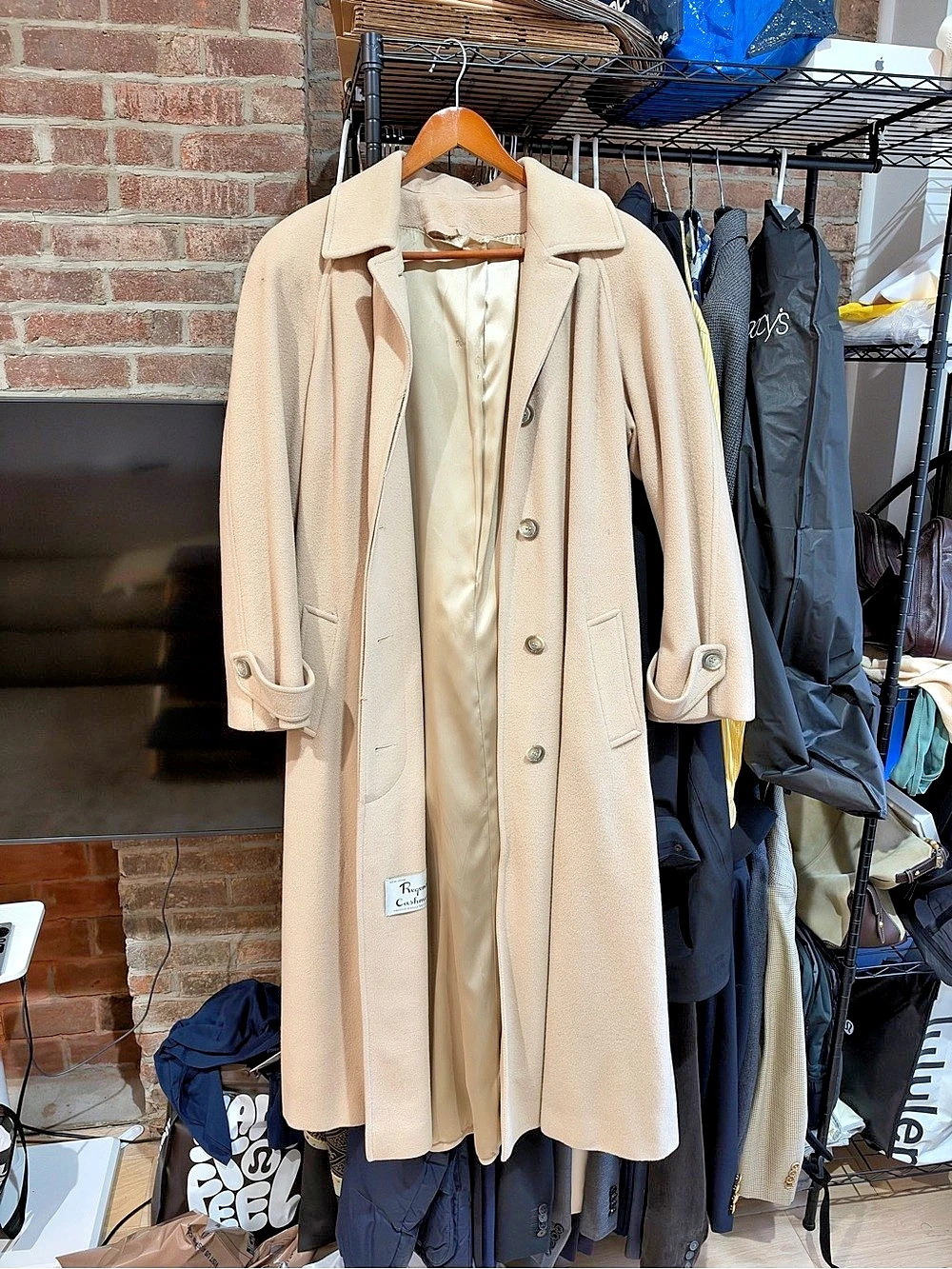 Regency Cashmere Coat Size 8